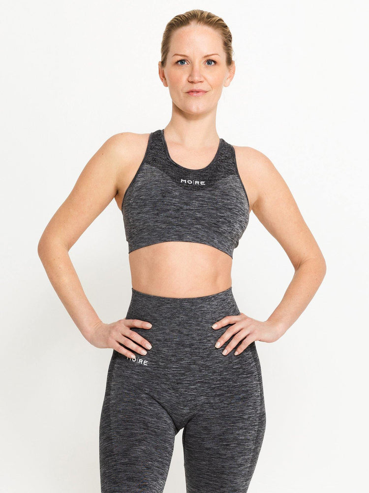 Alana Seamless Bra - Black - Movement Revolution