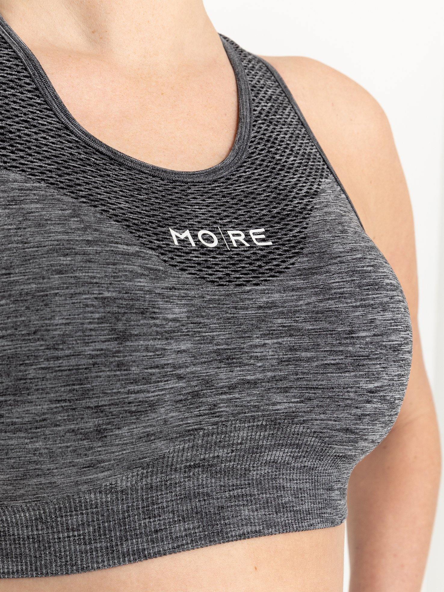 Alana Seamless Bra - Black - Movement Revolution