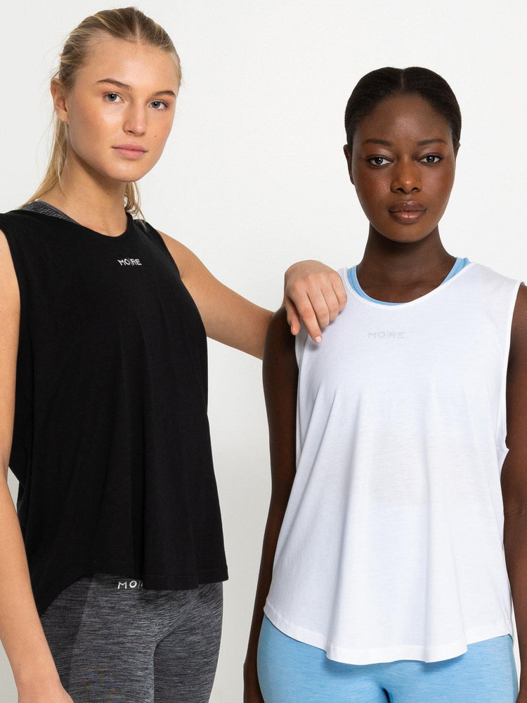 Amadora Tank Top - White - Movement Revolution
